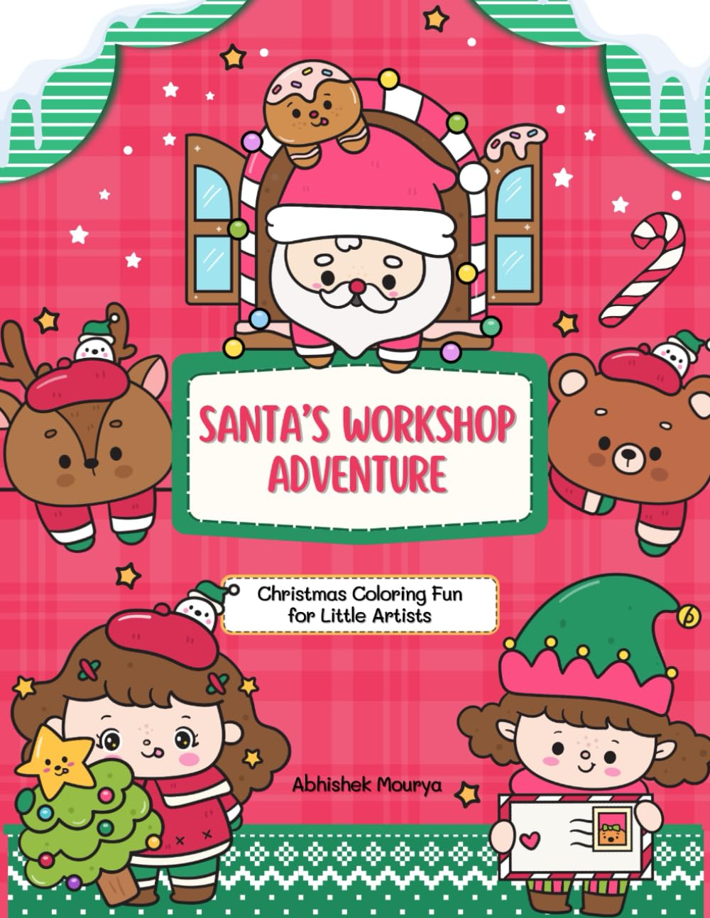 Santa’s Workshop Adventure: Christmas Coloring Fun for Little Artists