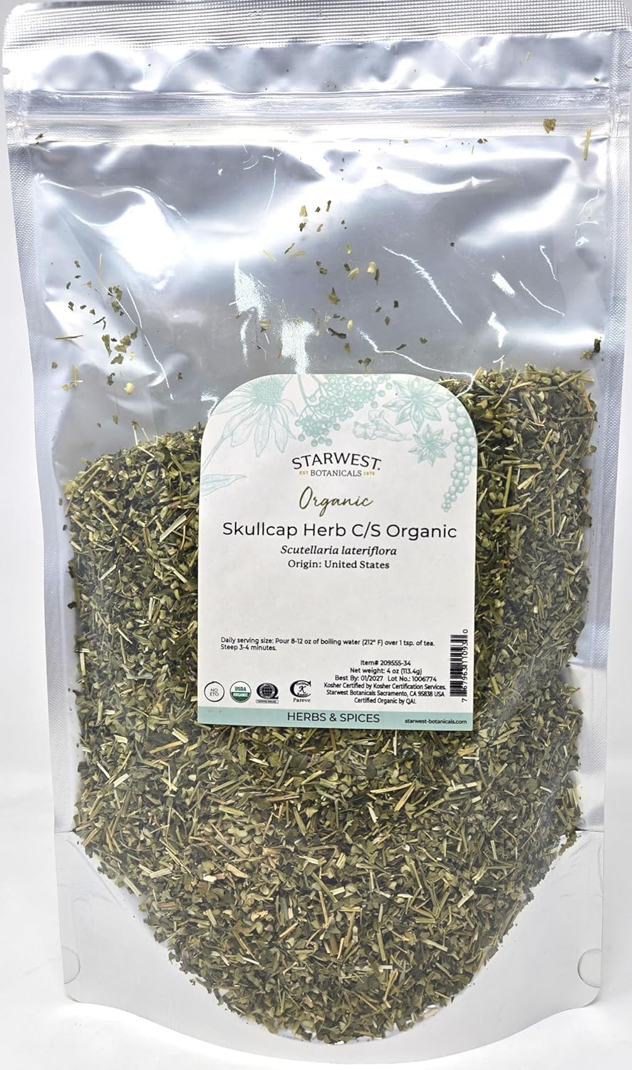 Starwest Botanicals Skullcap
