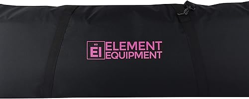 Miniatura 43 de Element Equipment Bolsa acolchada para snowboard, bolsa de viaje para snowboard Negro/Rojo