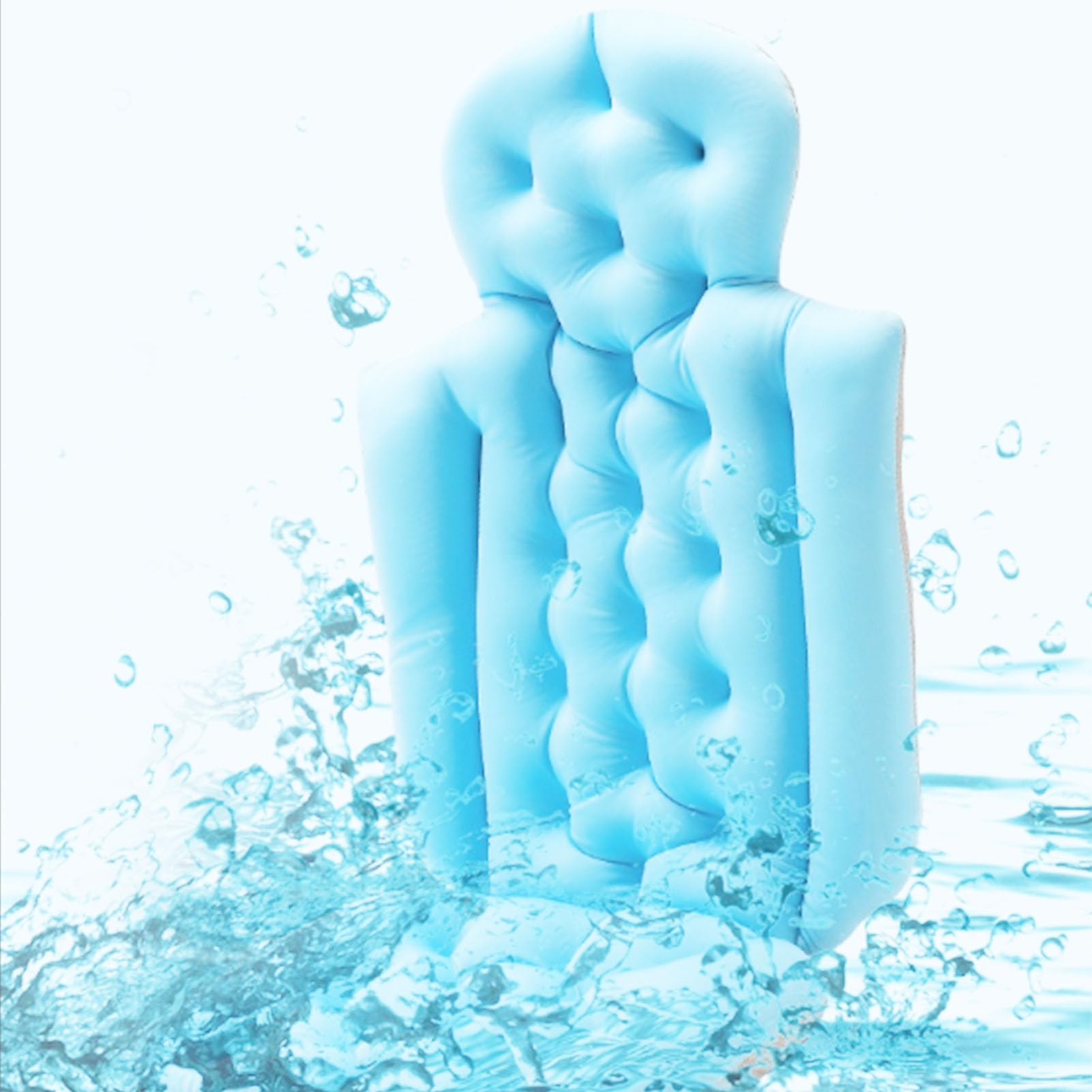 Almohada de Baño para Cuerpo Completo Soporte Ergonómico para