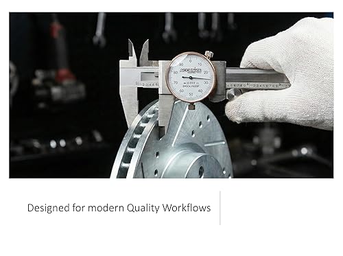 Miniatura 4 de Accusize Industrial Tools Calibre de esfera de precisión de 0-6 pulgadas por 0.001 pulgadas, acero inoxidable, en caja ajustada, P920-S216