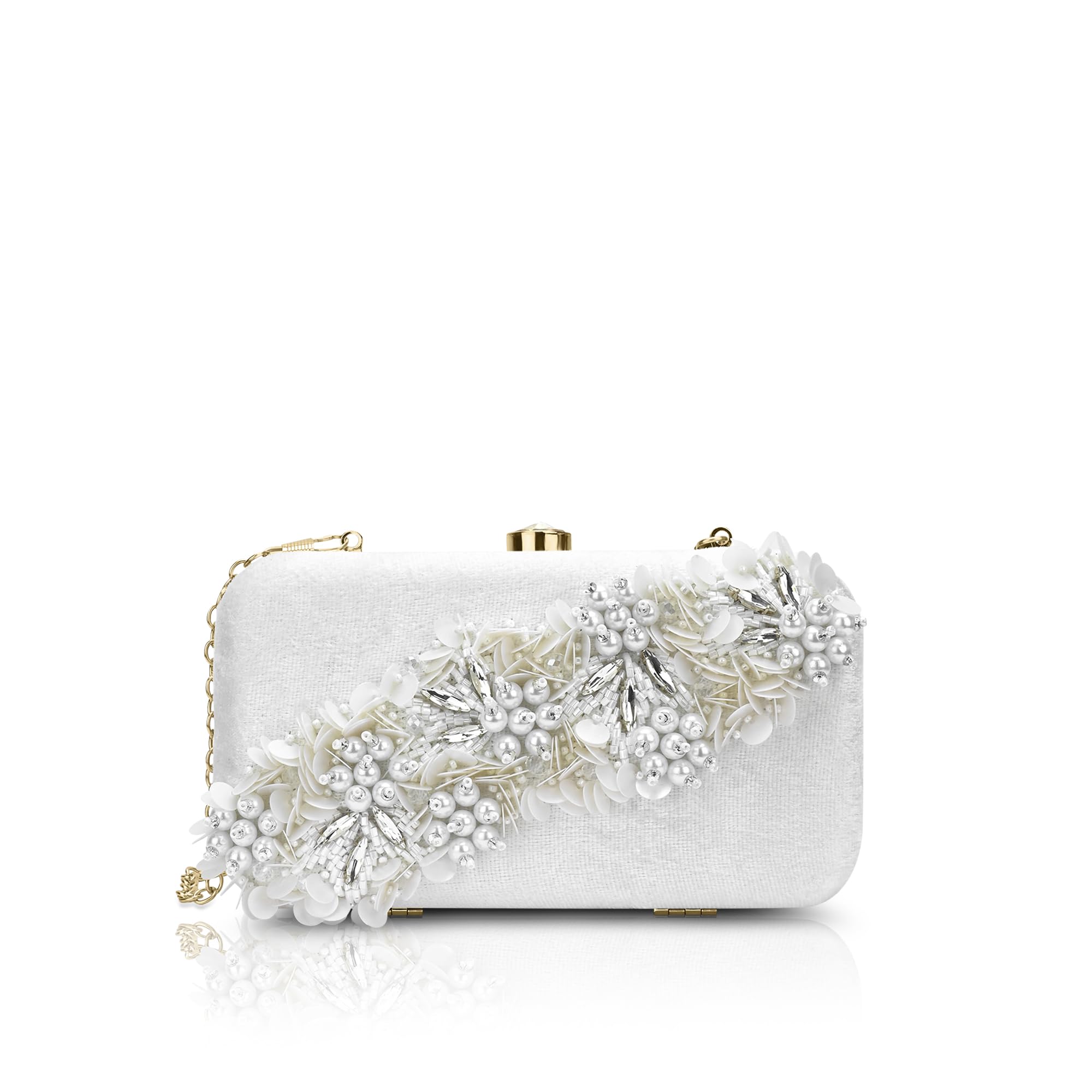 Women's Eris Square Handle Framed Clutch | Ladies Purse | Gift For Women-image-21