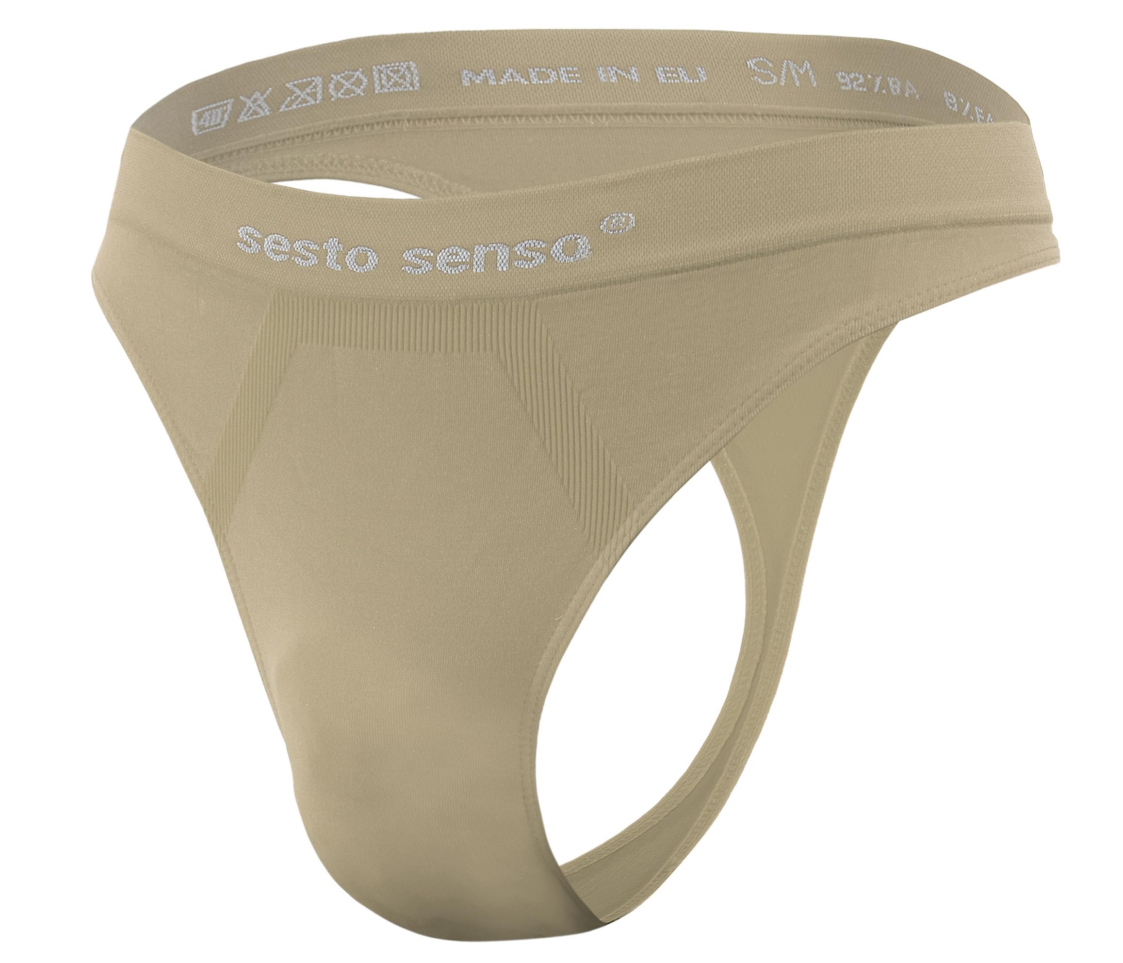 sesto senso String de sport sans coutures pour homme