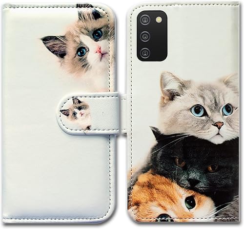 Miniatura 21 de Funda para Galaxy A03S, Samsung A03s, magníficos colores circulares Mandala Funda de cuero con tapa para teléfono con ranura para tarjeta Soporte