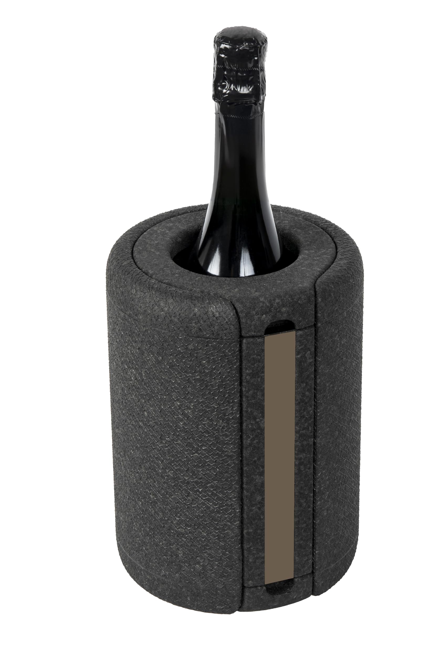 ICY Box Getränkekühler & Eiswürfelbox, Leicht und Robust, Kondenswasserfrei, Schwarz (champagner)