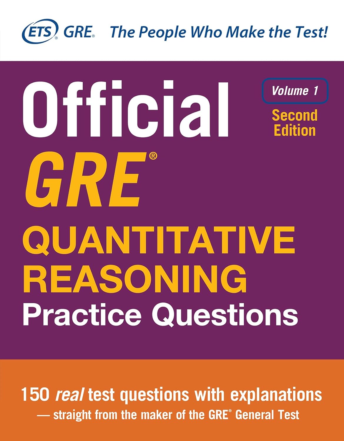 Official GRE Quantitative Reasoning Practice Questions, Second Edition