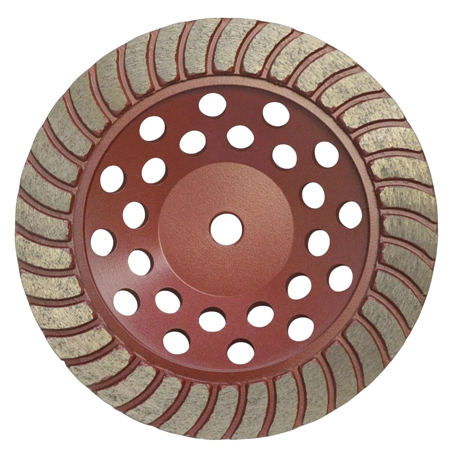 7/8 Inch-11mm Arbor 7 Inch Angle Medium Grit Stone Grinding Cup Wheel