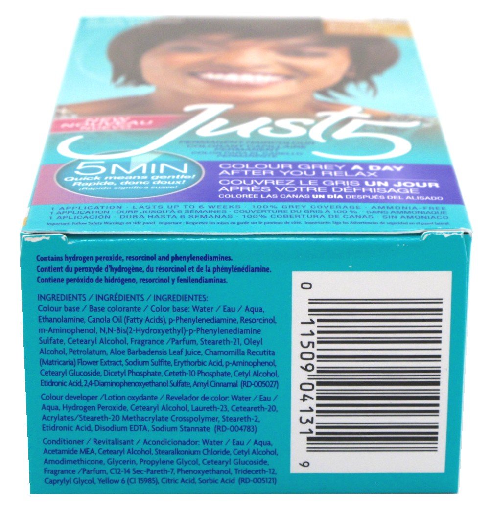 Just 5 Color Darkest Brown (3 Pack)