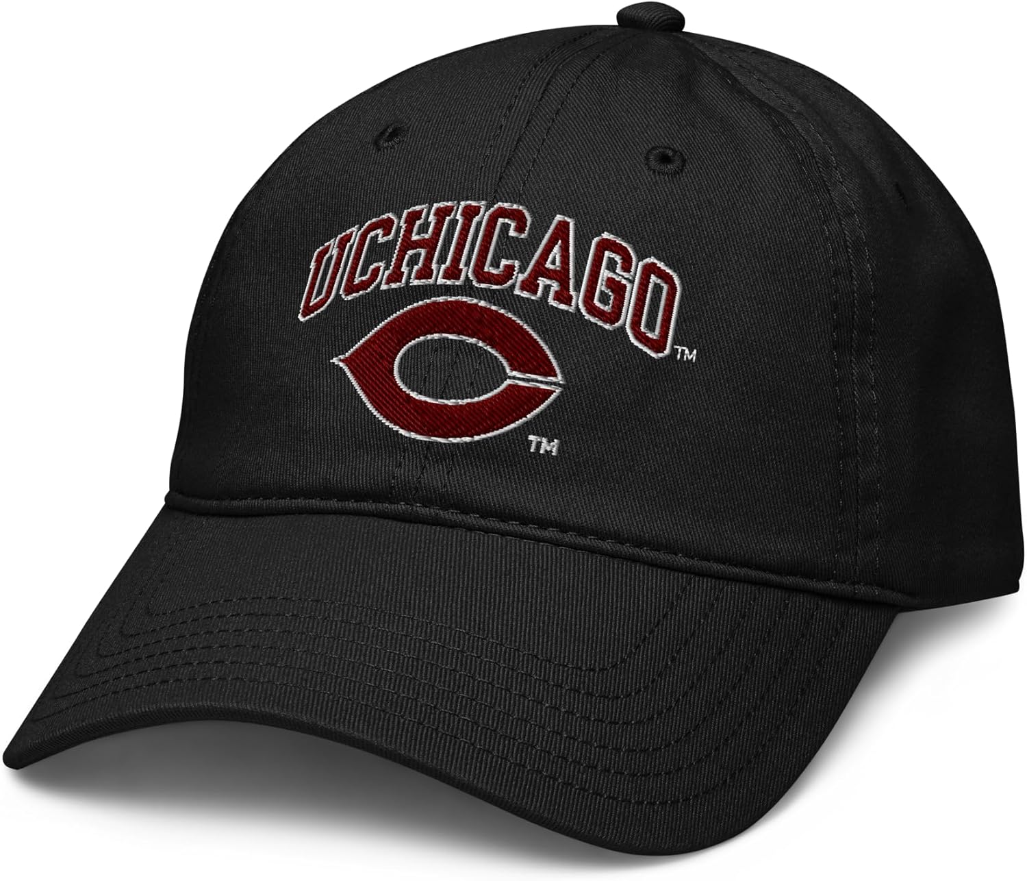 Chicago Maroons Arch Over Officially Licensed Adjustable Baseball Hat