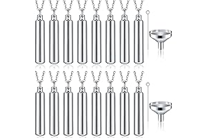 Shiny Silver Urn Necklaces for Ashes for Women Men