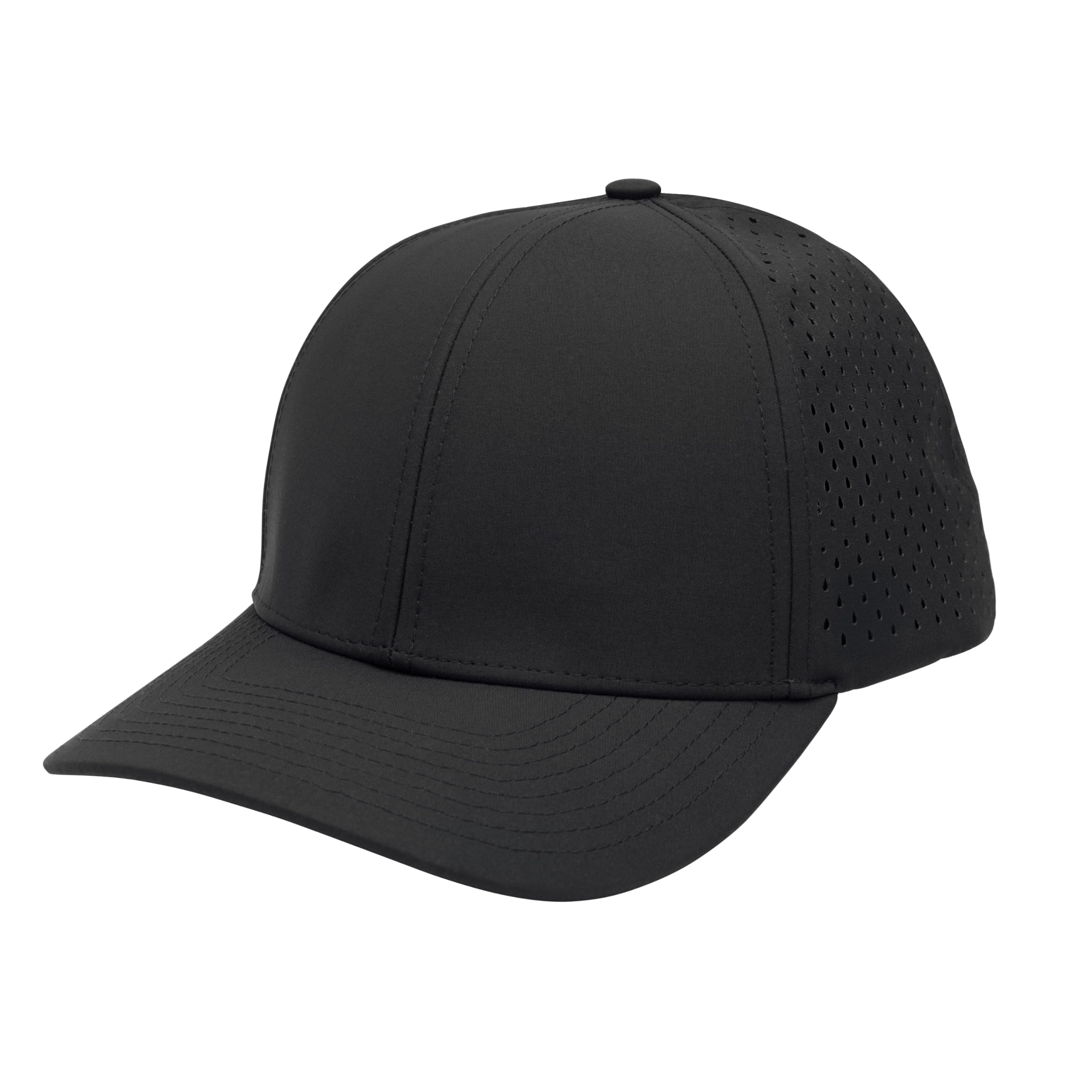 Billest Ivins 6‑Panel Snapback Hat – Adjustable Flat‑Bill Cap for Men & Women | Durable Performance Fabric