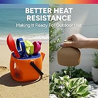 Vista 6 de OVERTURE PETG 3D Printer Filament 1.75mm, Neatly Wound Durable PETG 1kg Spool (2.2lbs), Strong Toughness Filament, Dimensional Accuracy +/- 0.02mm