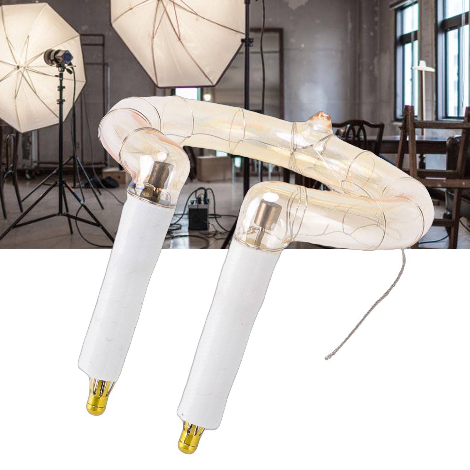 Tubo Flash da 300 W, Ricambio per unità Flash MS200 MS300, con Emissione Luminosa Stabile per Studio Fotografico e Sul Posto