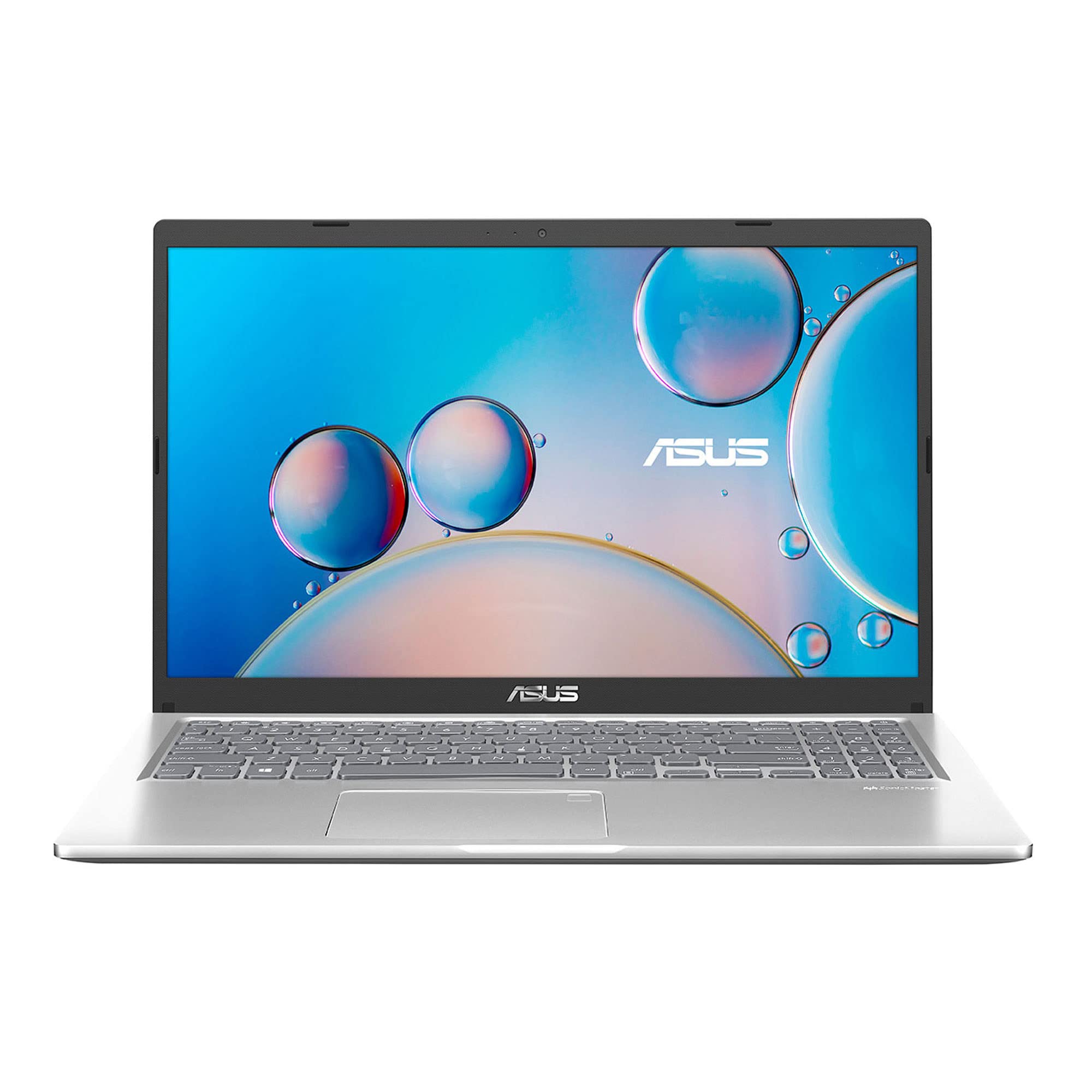 ASUS Laptop X515MA-BR913WS Transparent Silver, Slim Laptop, N4020 4GB 128GB PCIE 3.0 SSD, Intel UMA, WIN11 HOME, 15.6 inch HD (1366 x 768) 16:9, Eng-Arb-KB