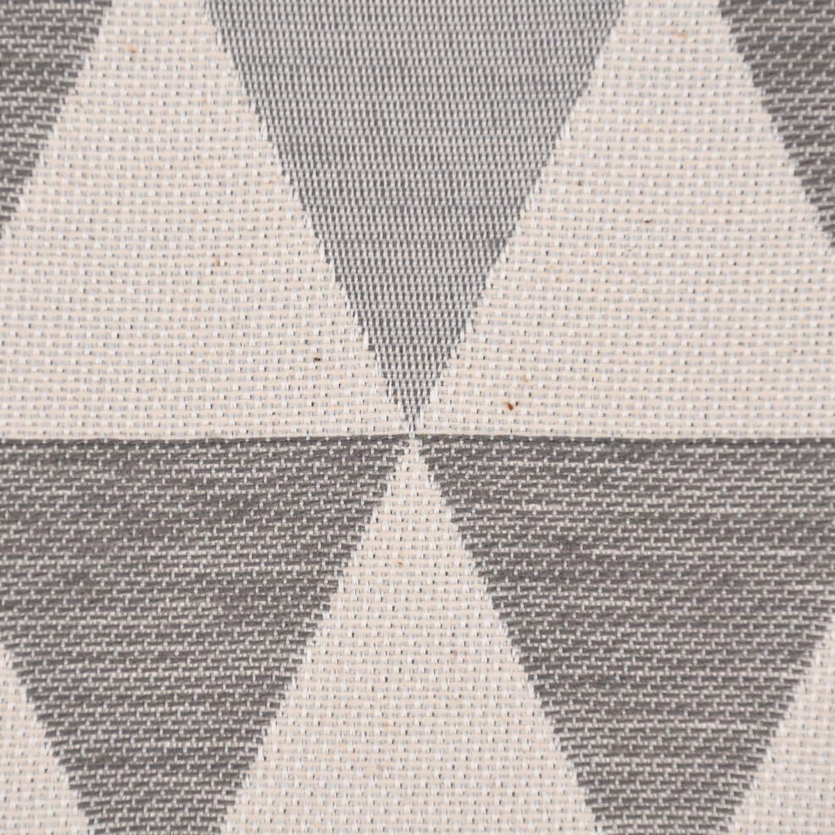 SCHÖNER LEBEN. Paraspifferi a triangolo retrò Scandi, grigio chiaro, diverse misure, a scelta: 90 cm di lunghezza