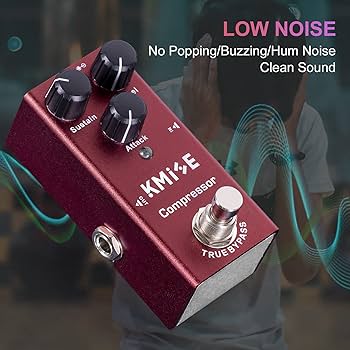Amazon.com: Kmise Compressor Electric Guitar Effects Pedal