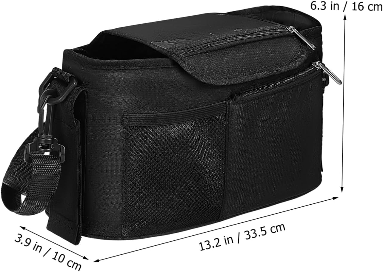 Abaodam Stroller Organizer Bag Multi-pocket Design Stroller Accessory for Enhanced Organization and Easy Access Material for Parents The Go