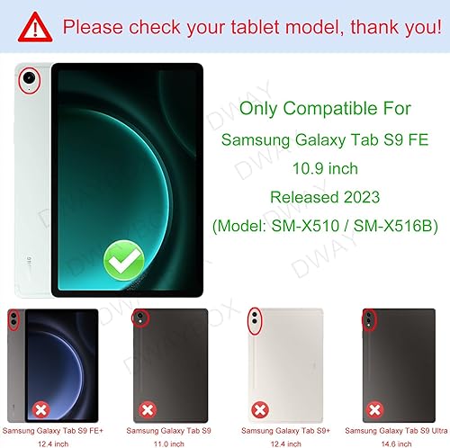 Miniatura 2 de Funda para Samsung Galaxy Tab S9 FE SM-X510X516B de 10.9 pulgadas, cubierta trasera mate TPU suave, funda protectora delgada y ligera, color verde