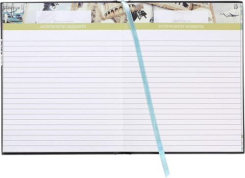 Miniatura 4 de C.R. Gibson Diario de viaje y planificador guiado "Adventures Awaits", 6.5 pulgadas de ancho x 8 pulgadas de largo, 200 páginas