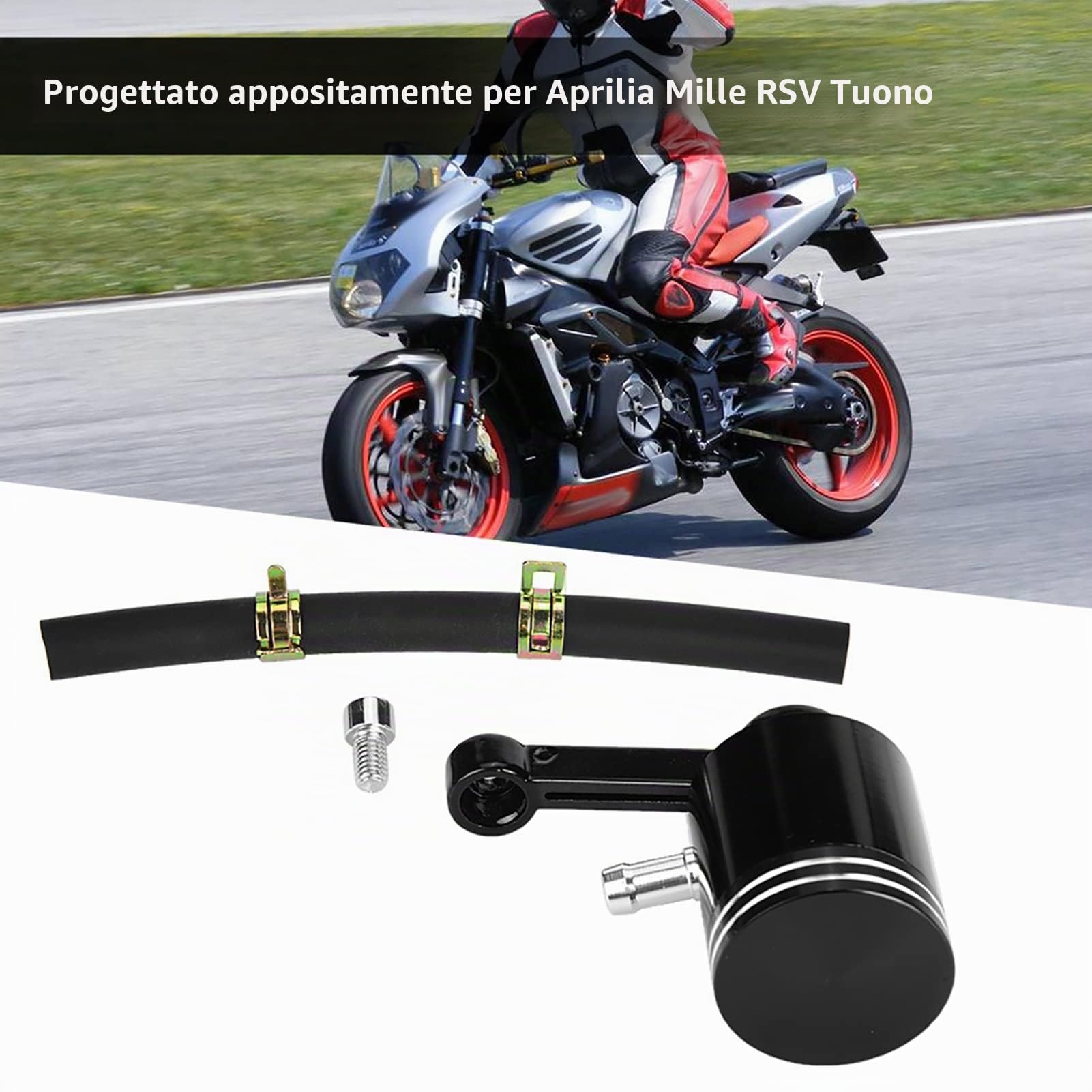 Coppa olio freno, freno frizione moto serbatoio serbatoio tazza per