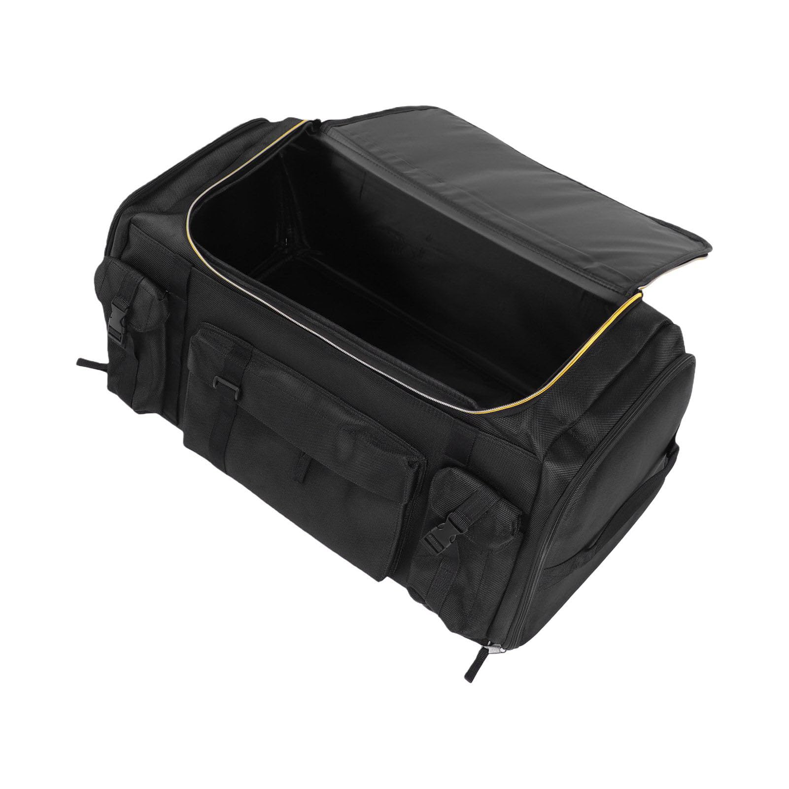 KIMISS Organizzatore per Bagagliaio Auto Pieghevole, Scatola Portaoggetti in Tessuto Oxford 1680D con Fondo Antiscivolo e Rivestimento Impermeabile, for Auto (70 litri)