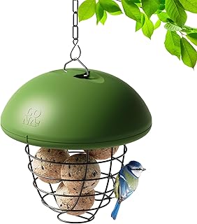 LONA Suet Ball Bird Feeder Outdoor Hanging Fat Ball Feeders with Versatile Mount Durable