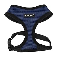 Puppia Pdcf-Ac30-Rb-Xl - Pettorina Morbida per Cani, Blu