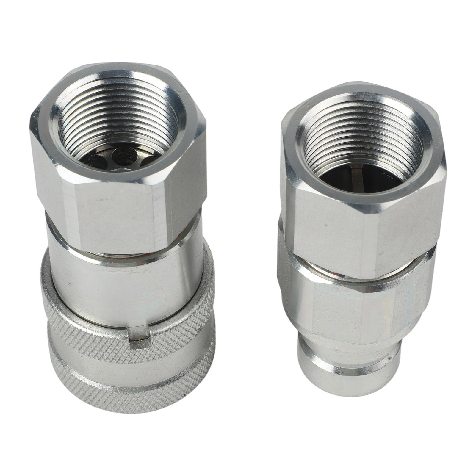 Faccia piatta per kit connettore rapido idraulico con valvola, NPT