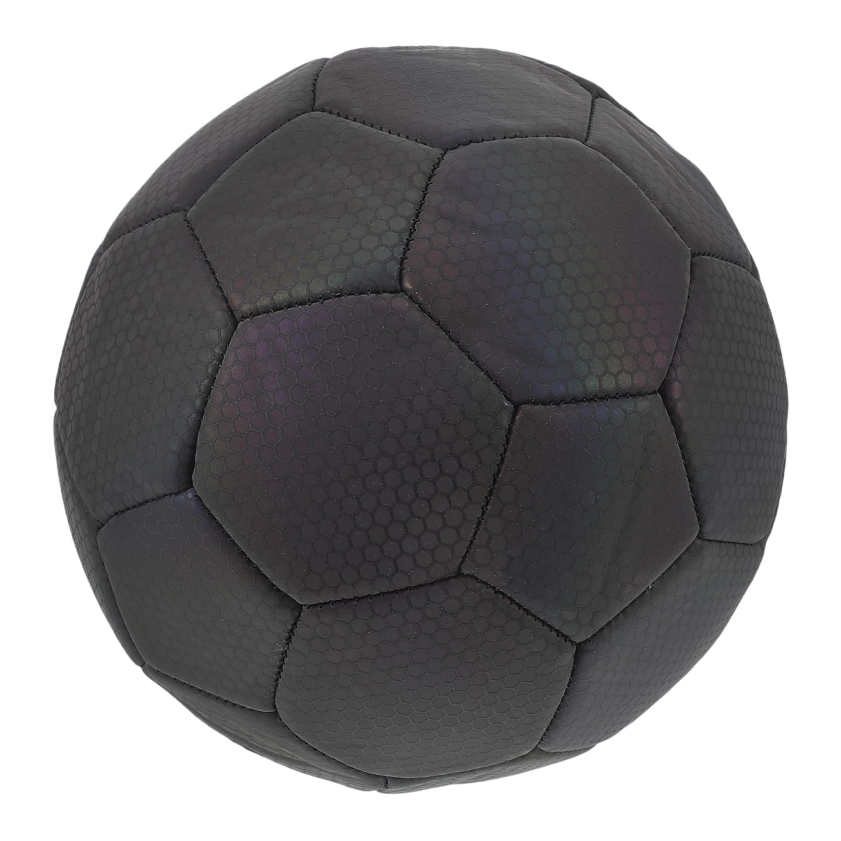 TOYANDONA Pallone Calcio Riflettente Olografico Illuminato per Allenamenti e Partite Design Unico e Distintivo Calciatori Sensazione Situazione