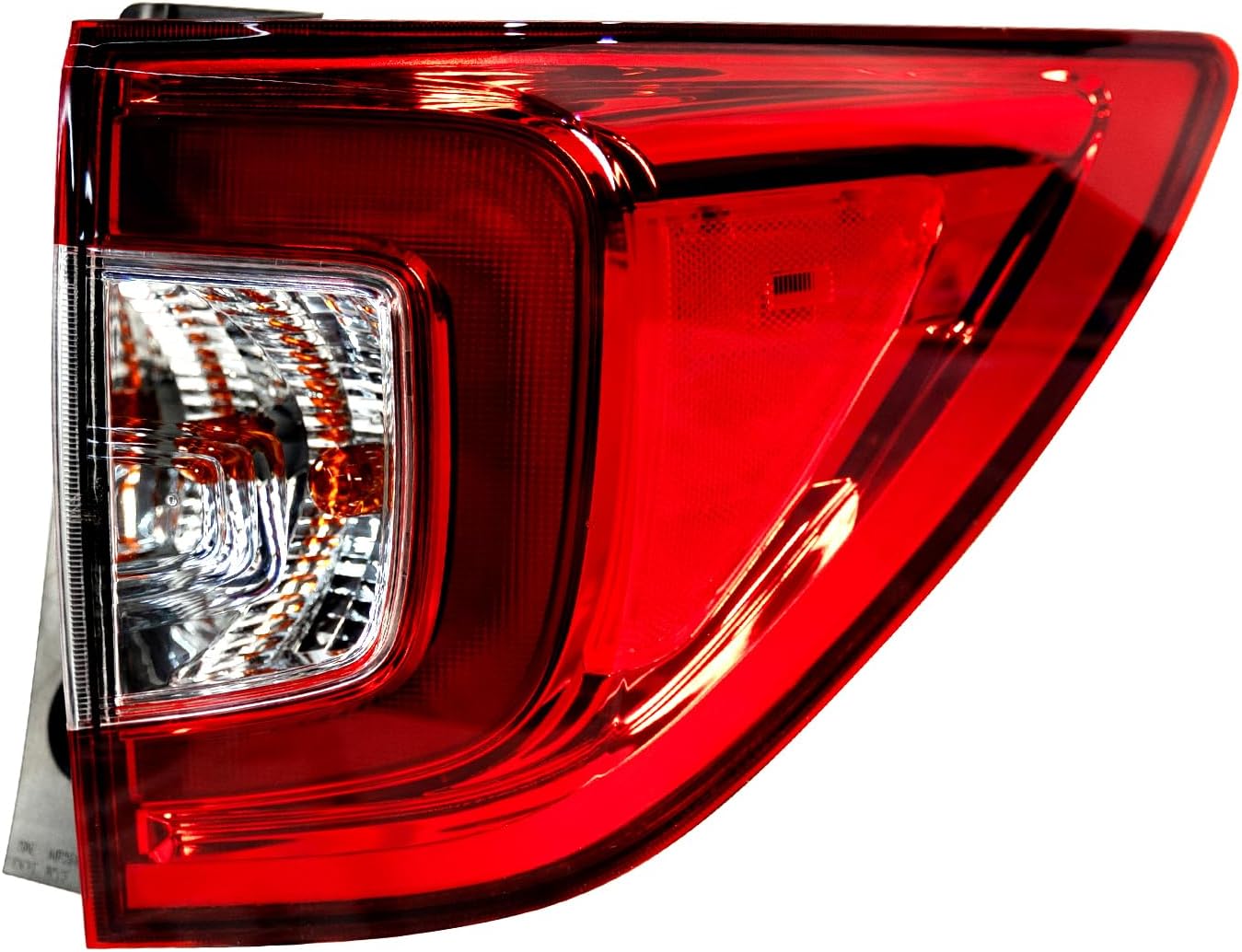 Halogen Tail Light Assembly Compatible with 2019-2022 Honda Pilot Replacement for 33500TG7A11 HO2805120 Rear Outer Brake Taillight Tail Lamp Right Passenger Side