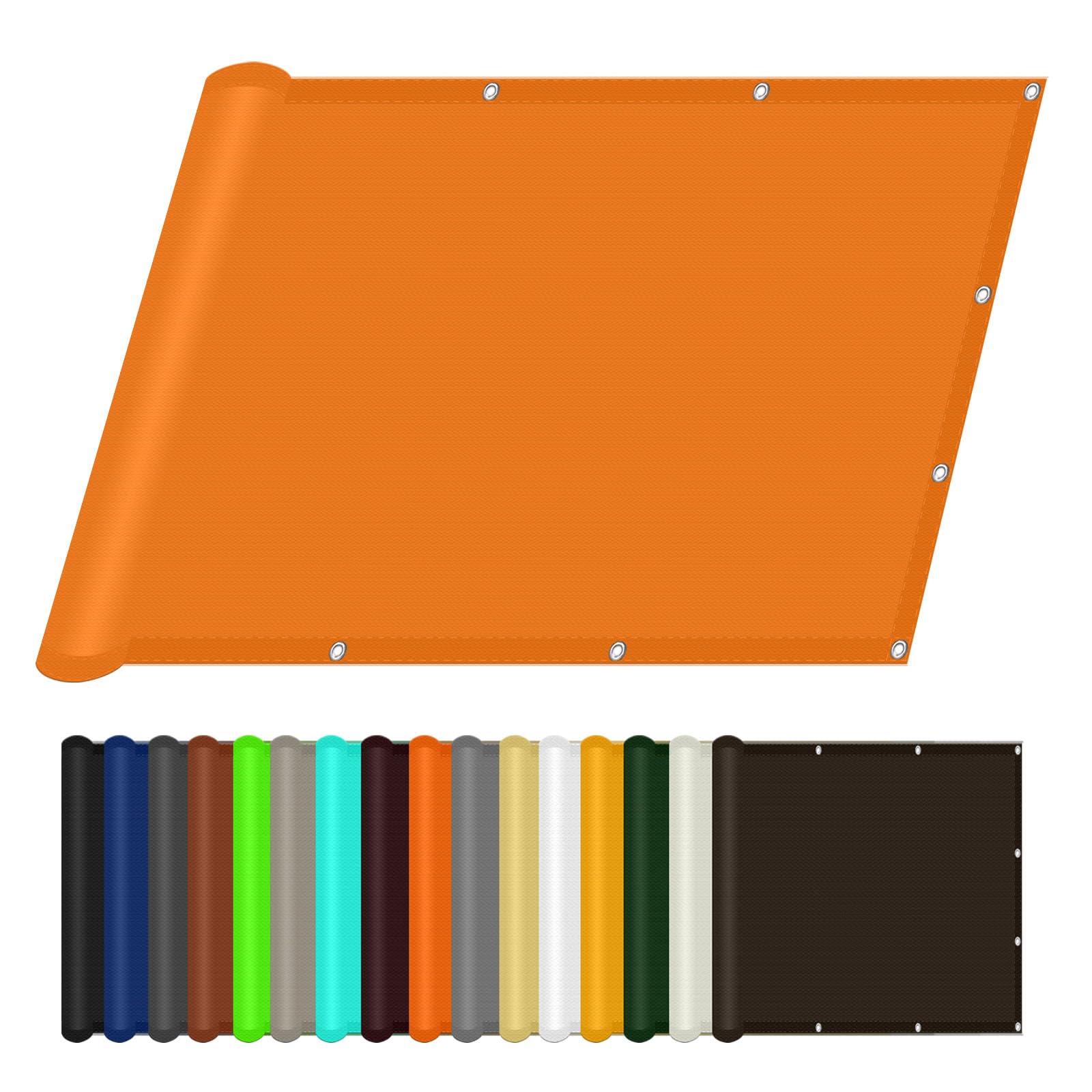 Voile d'ombrage rectangulaire imperméable contre la chaleur et la pluie