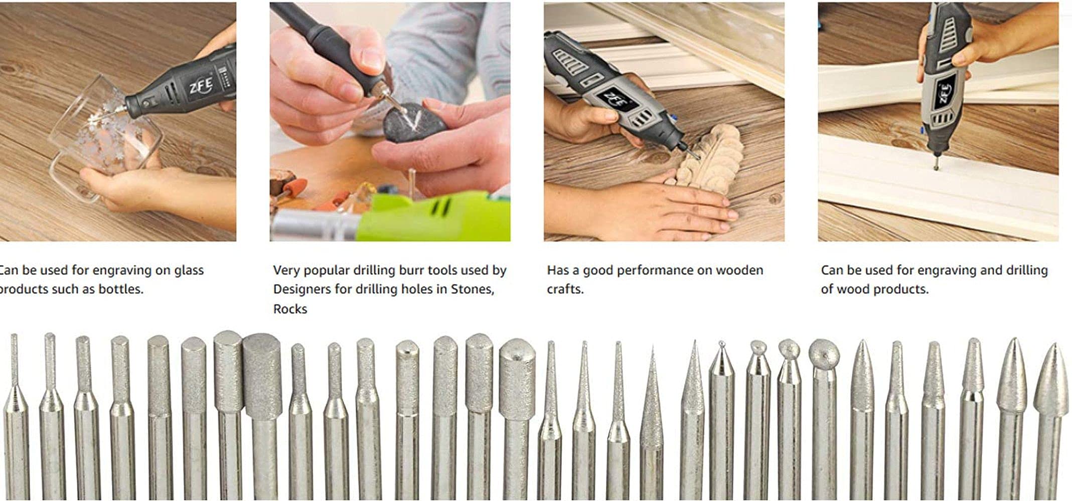 Diy Crafts 10740 India 999 Rotary Tool Cutting Wheels Sets Hss Mini Circular Saw Blades & Diamond Cutting Wheel, Multicolor, Pack of 30 3