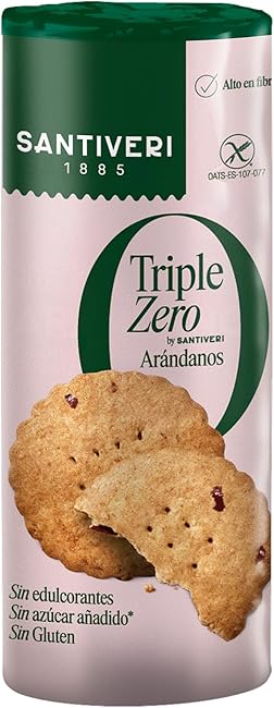 Galletas Santiveri Arándanos Triple Zero