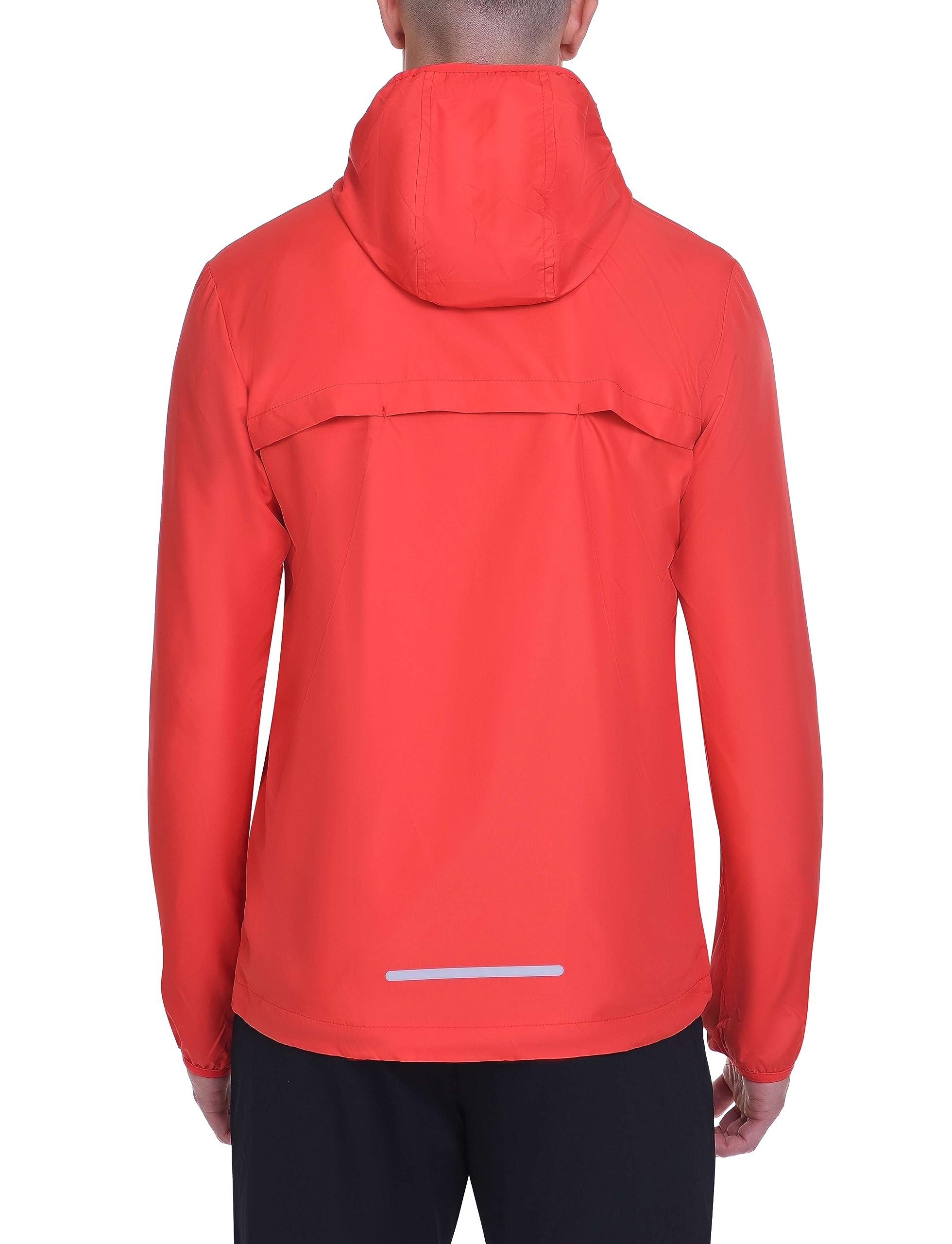 TCA Chaqueta Softshell de Running para Hombres, Reflectante, Transpirable y Plegable, con Bolsillos con Cierre