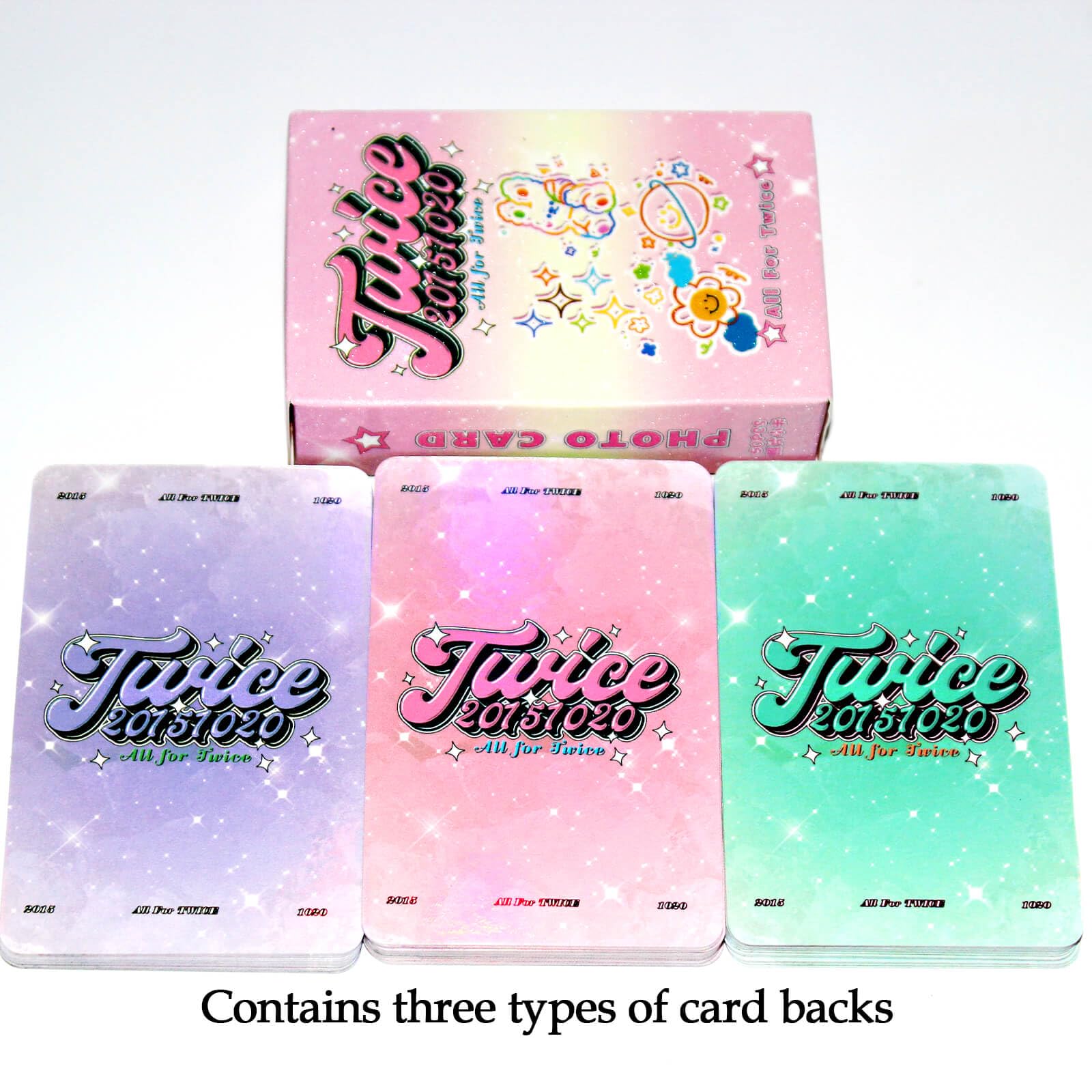 PYAJUU TWICE Photocard 50pcs Twice Laser Photocard KPOP TWICE