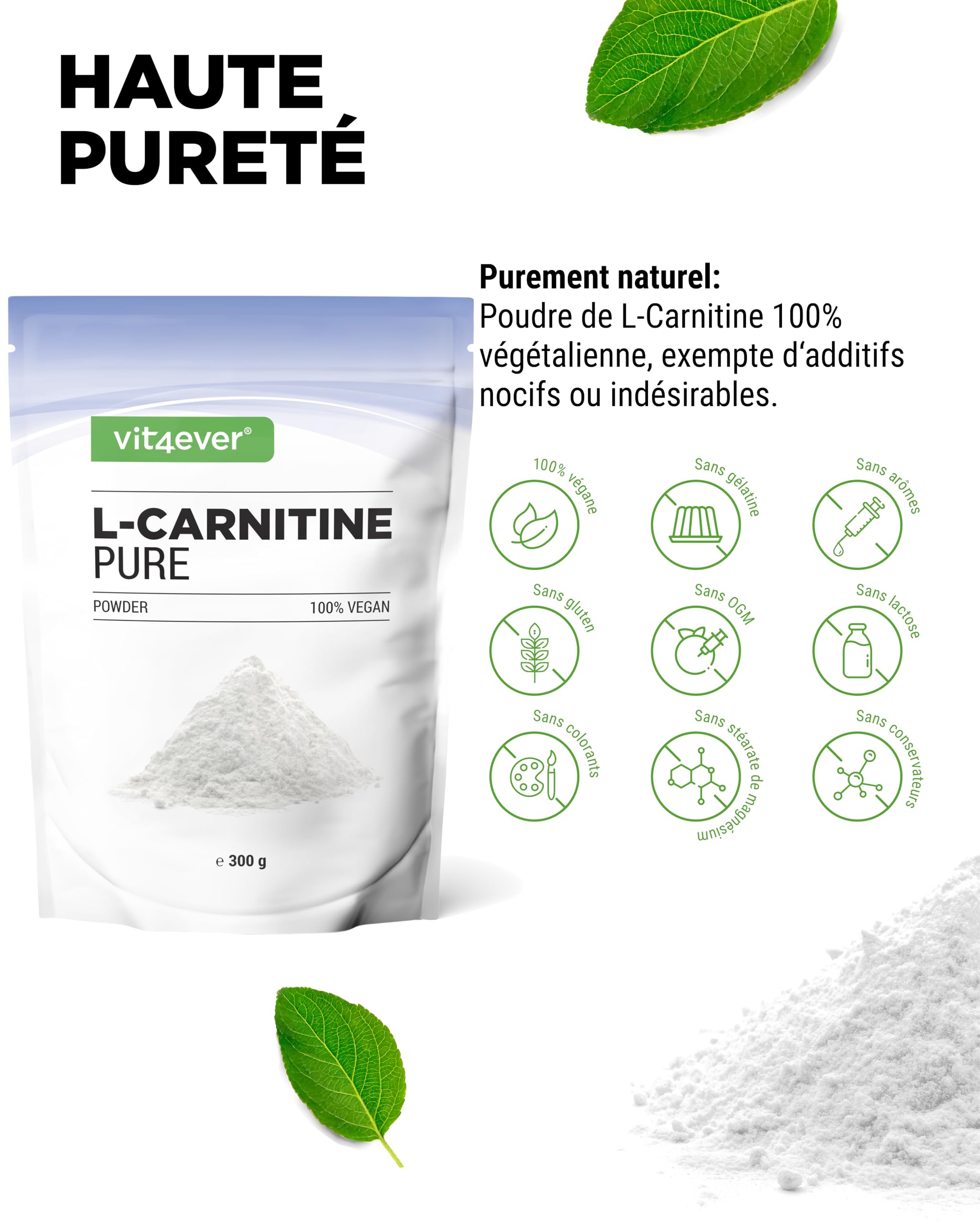 l carnitine poudre HK L-CARNITINE POUDRE main image 1