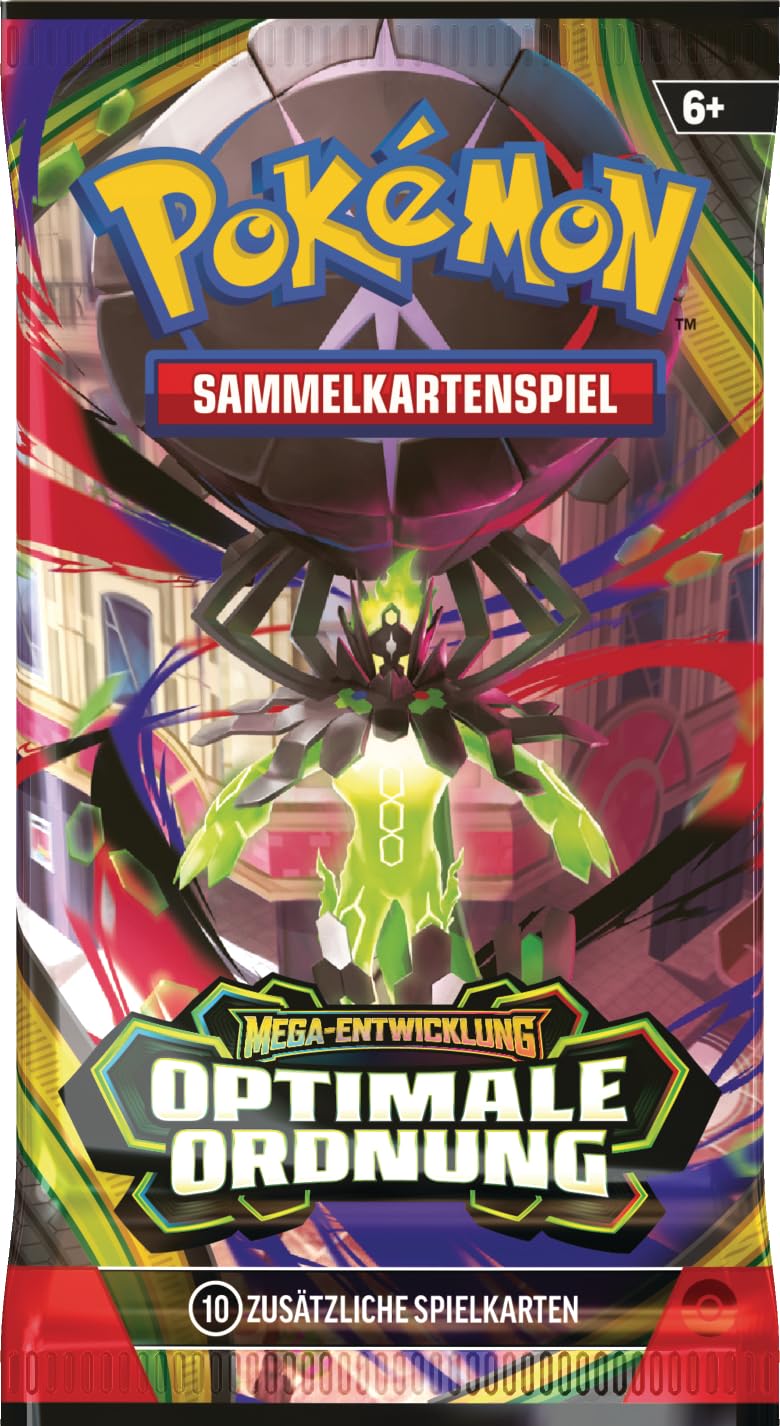 Pokémon-Sammelkartenspiel: Boosterpack-Display Mega-Entwicklung – Optimale Ordnung (enthält 18 Boosterpacks)