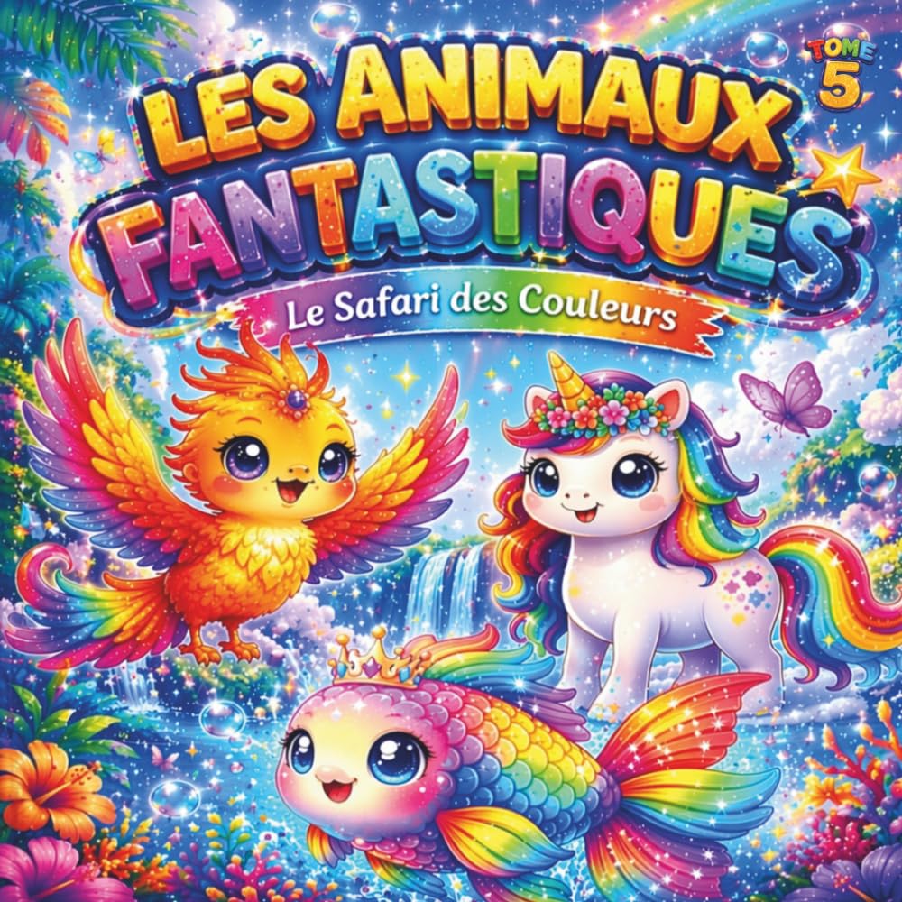 Les Animaux Fantastiques: Coloriage pour enfants 3 à 7 ans