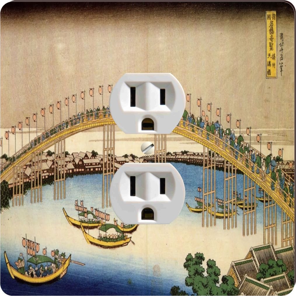 Art Katsushika Hokusai plaque de sortie 3262 Outlet Tenma Bridge éco-conçue