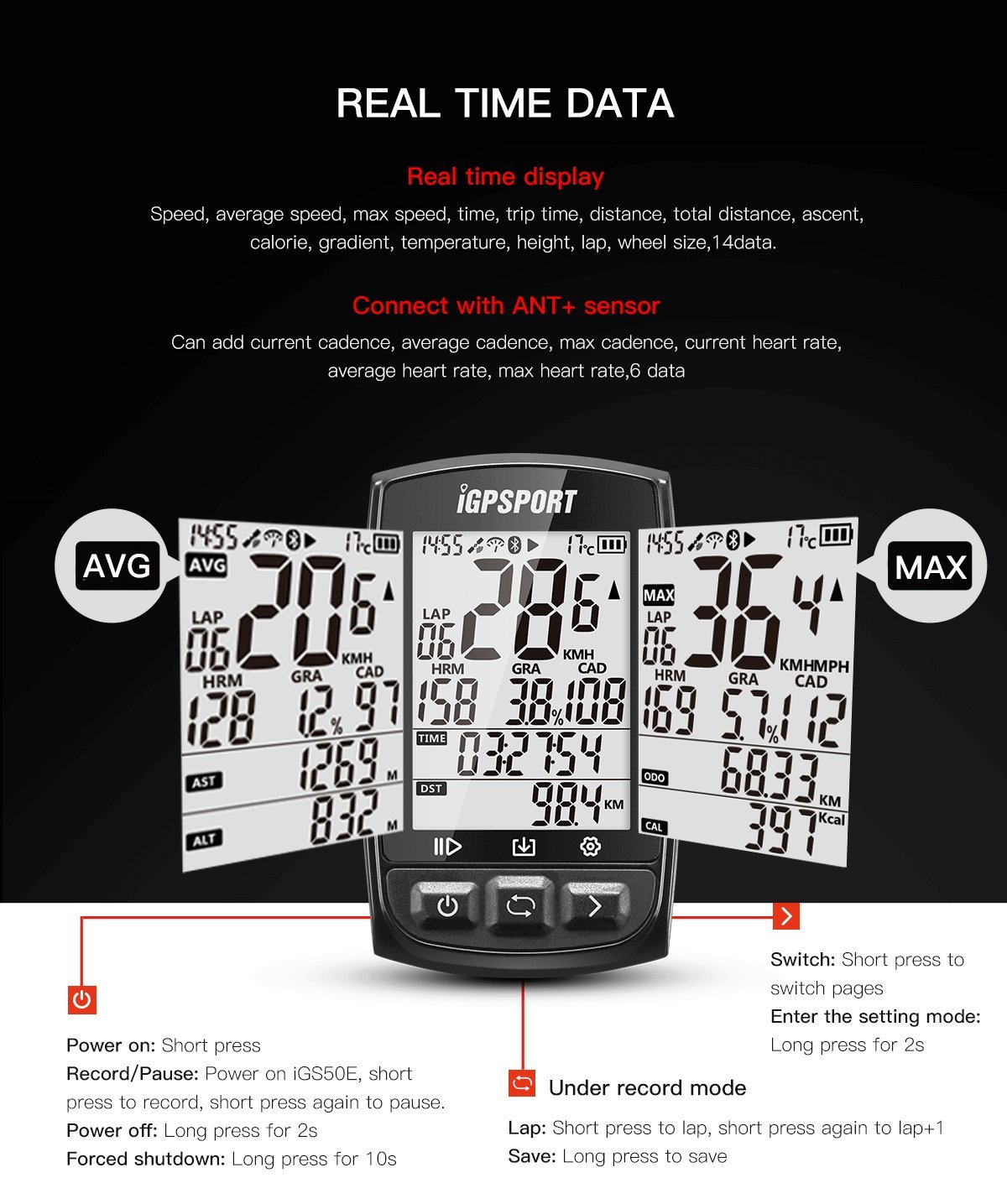 igpsport igs50e manual