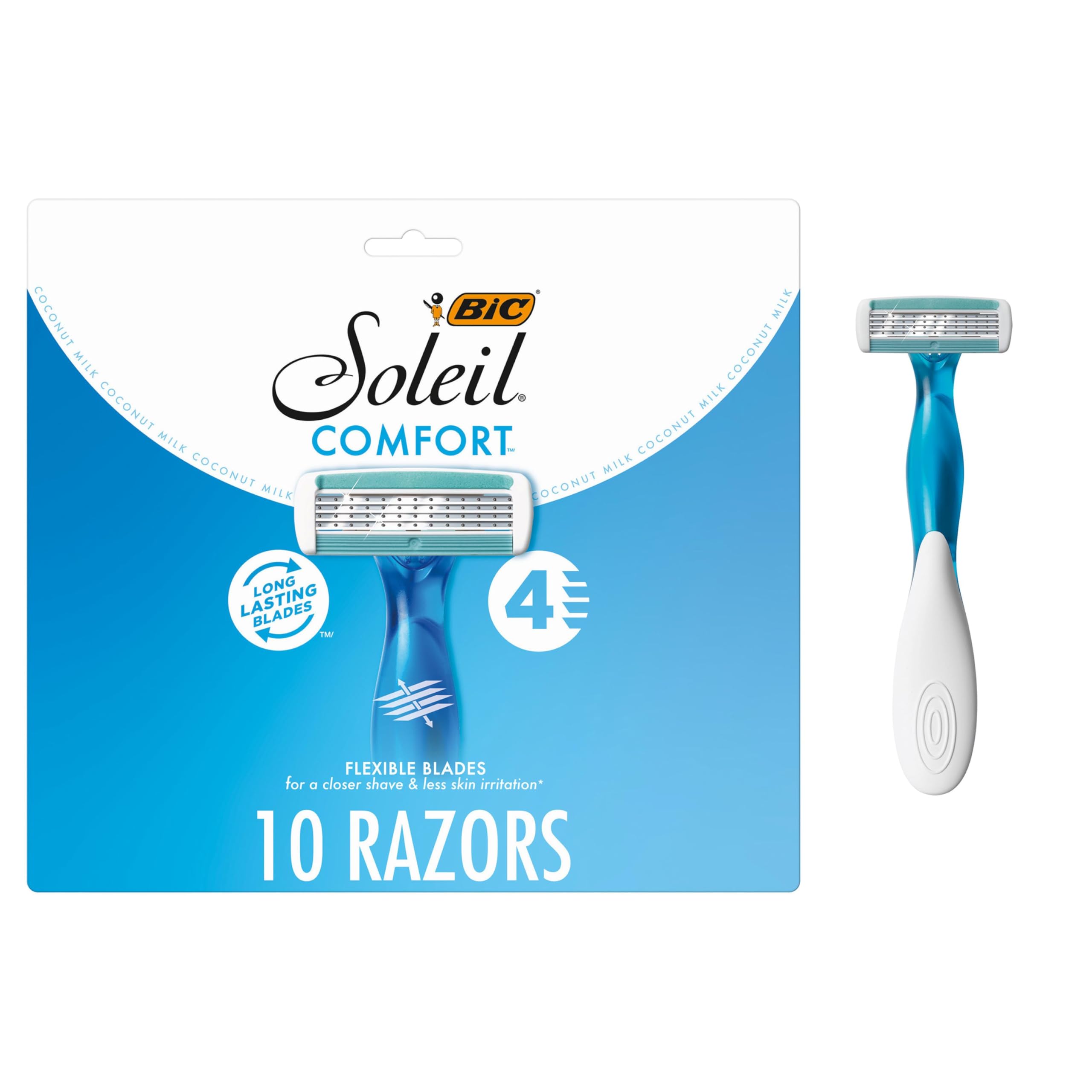 Amazon.com: BIC Soleil 4 Womens Disposable 4-Blade Razors
