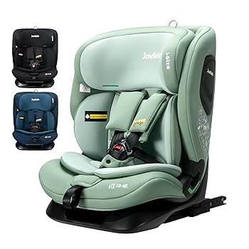 Jovikids チャイルドシート ISOFIX 0~12歳 R129　グレー Amazon | Jovikids チャイルドシート ISOFIX、 360°回転式 i