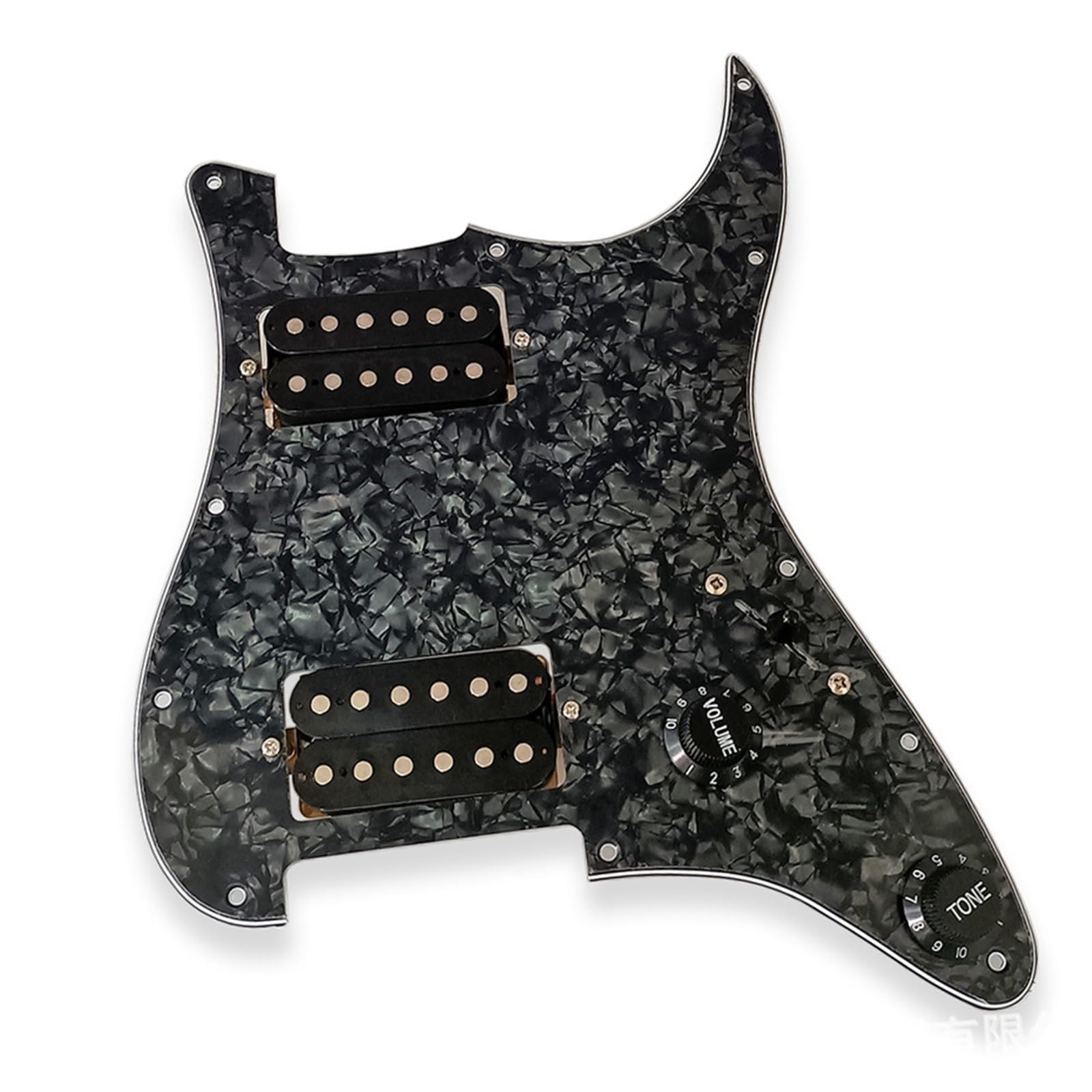 Fender Micro Pickguard Pickguard Pour Guitare Électrique Double Pickguard Ensemble Complet De Micros(D)