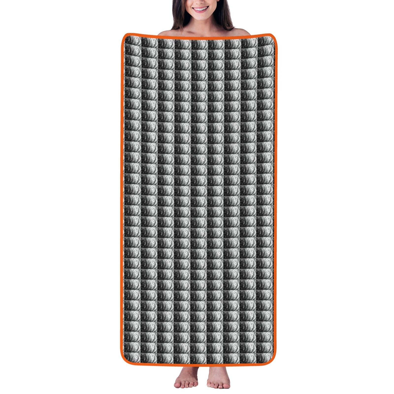 JBJGKHLP Music Notes Print Print Women Men Couples Coral Velvet Bath Towel Ultra-Soft For Home Bathroom Travel