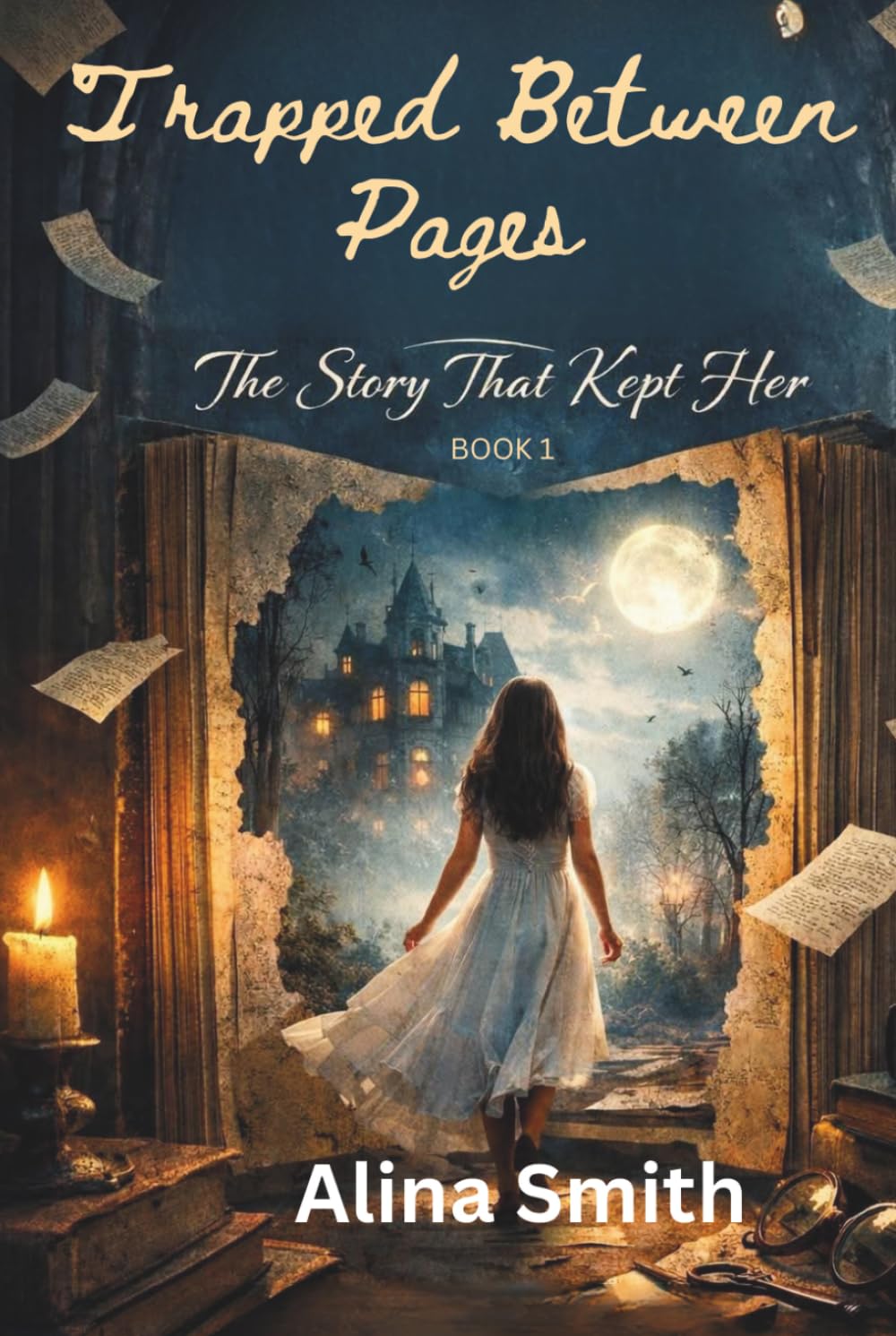 Trapped Between Pages: The Story That Kept Her (Between The Pages Series)