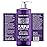 Natural Riches Radiant Silver Shine Purple Shampoo and Conditioner Set for Gray Hair - Paraben-Free and Color Safe - With Silk Proteins, Tones Dull Hair, Softens & Adds Shine - 16 fl oz