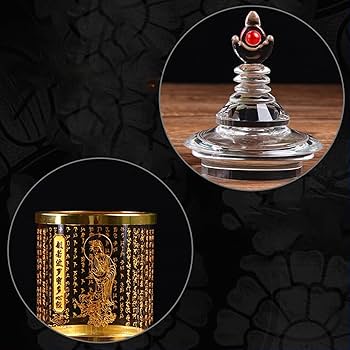 Amazon.co.jp: 舎利塔 五輪塔 k9クリスタルガラス ライト付き