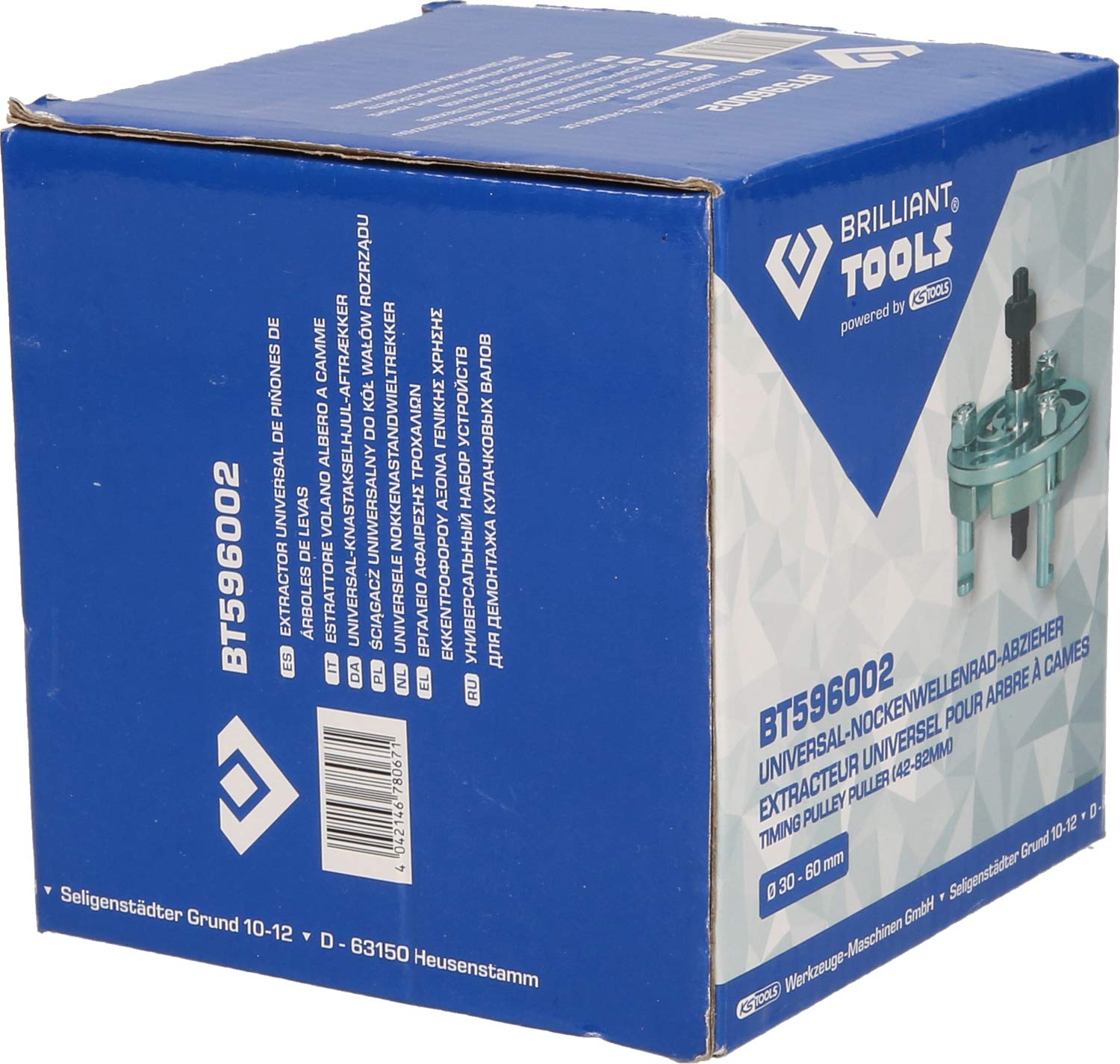 BRILLIANT TOOLS BT596002 Extractor universal para piñones de árbol de levas [Powered by KS TOOLS]