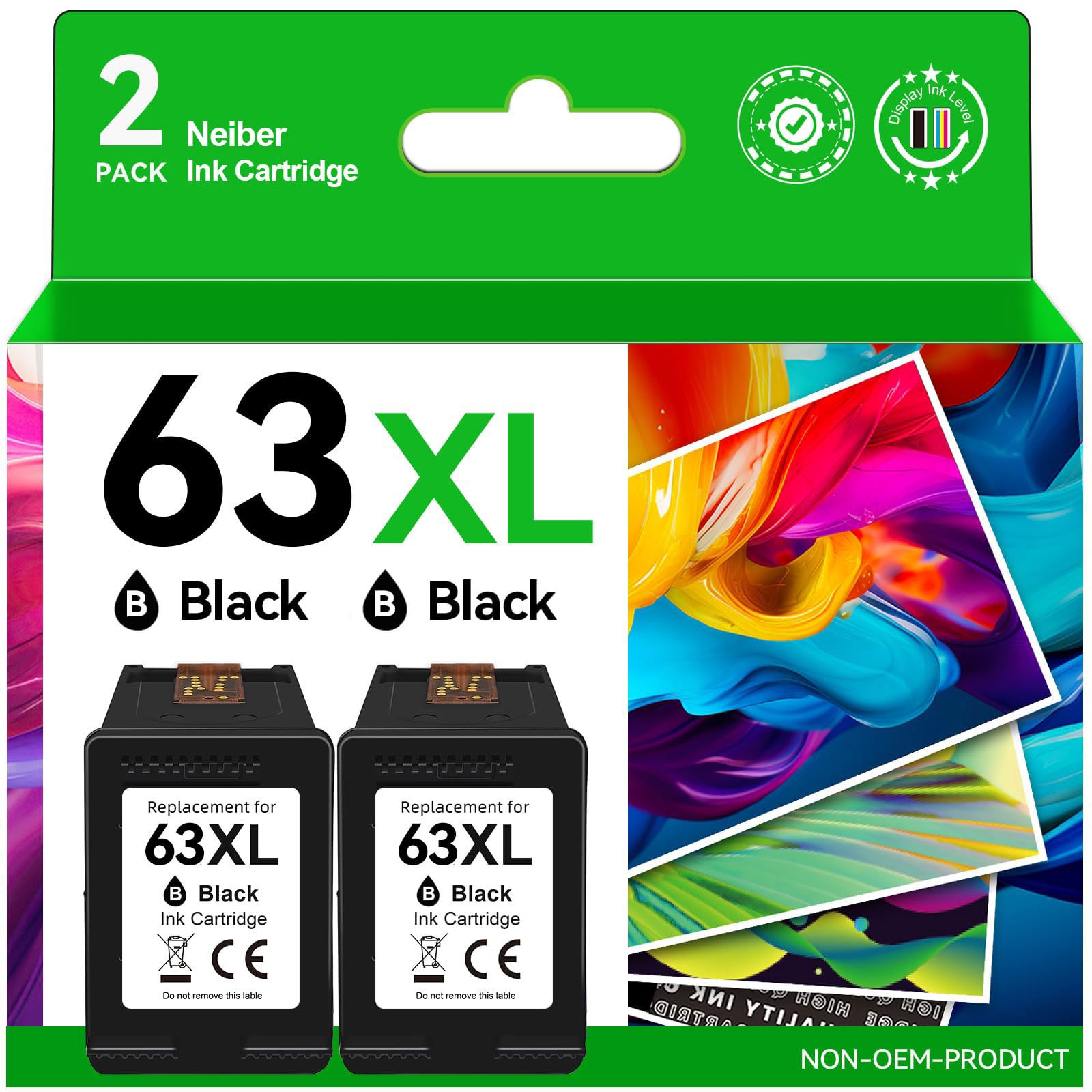 インク　hp 63xl HP 63XL Black and Tri-Color High Yield Original Ink
