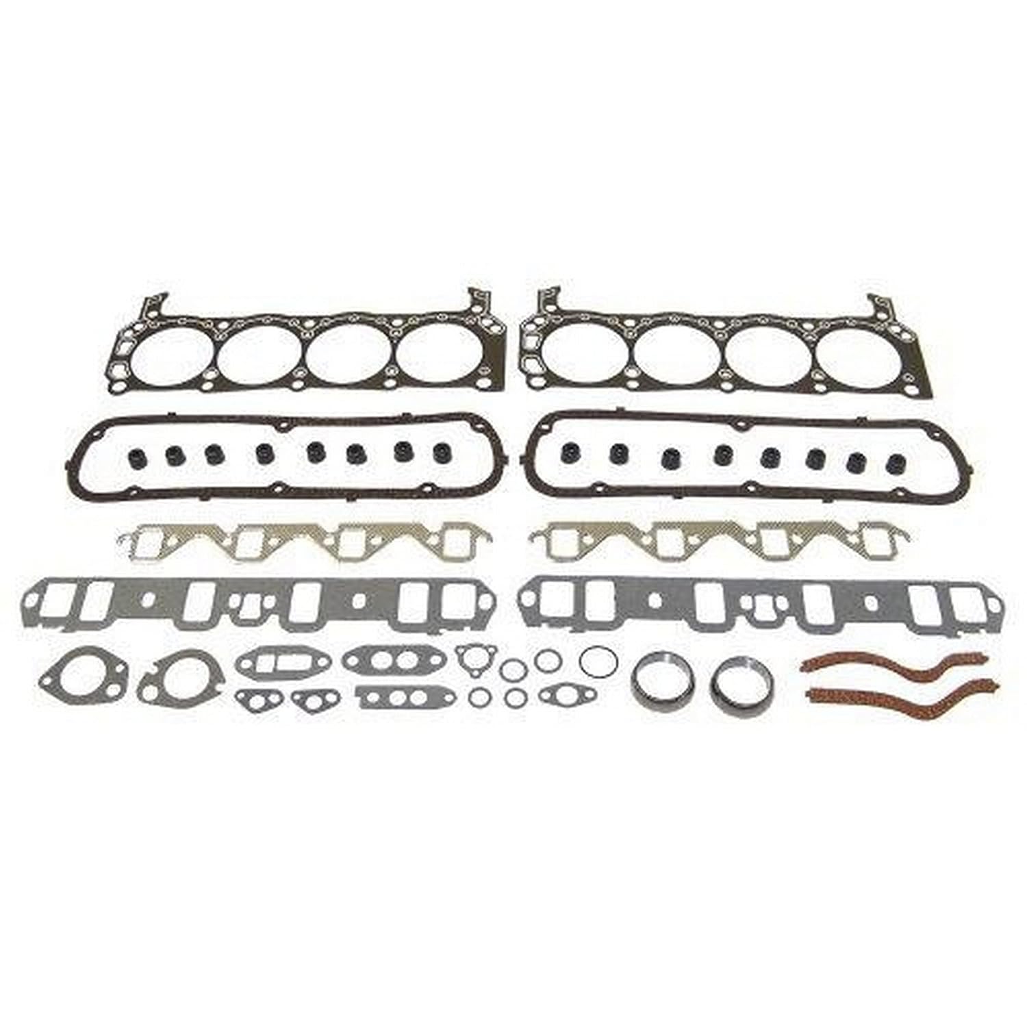 DNJ FGK4203 Full Gasket Set for 83-87 Ford, Mercury 5.8L OHV Naturally Aspirated